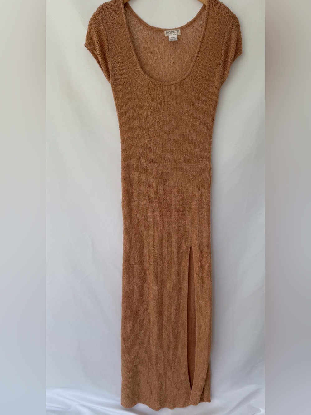 L*SPACE - Mina Dress in Putty Swim Coverup